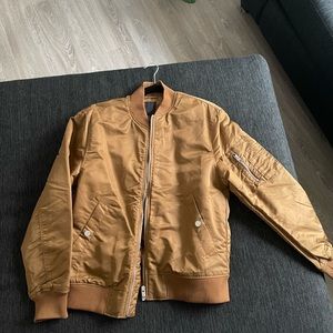 H&M Gold Bomber jacket